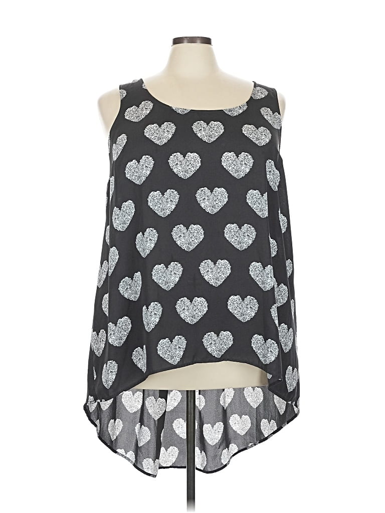 Pre-owned Torrid Sleeveless Blouse In Silver