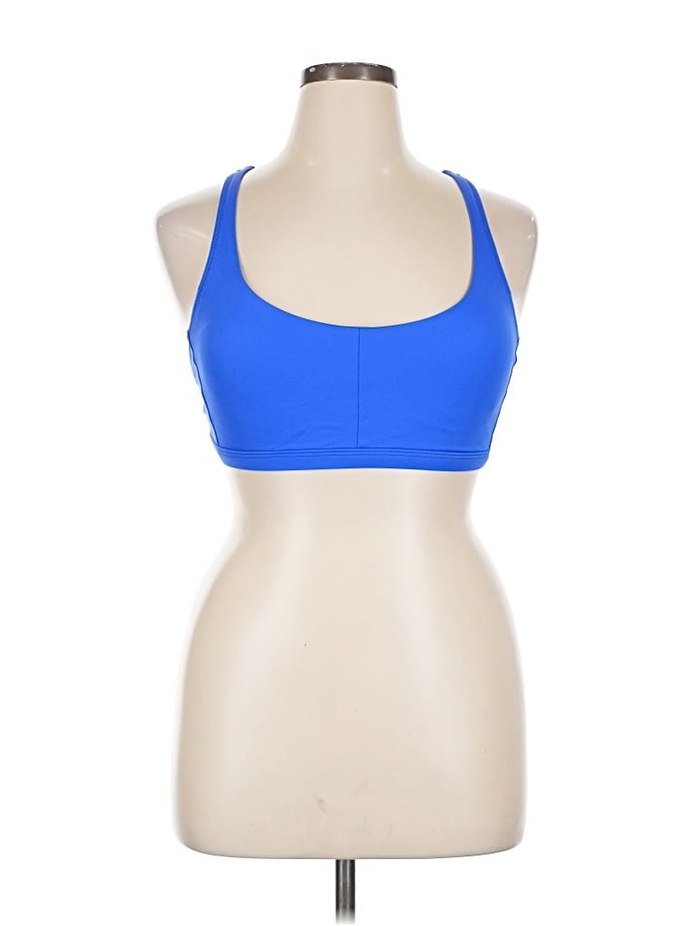 Pre-owned Oiselle Sports Bra In Blue