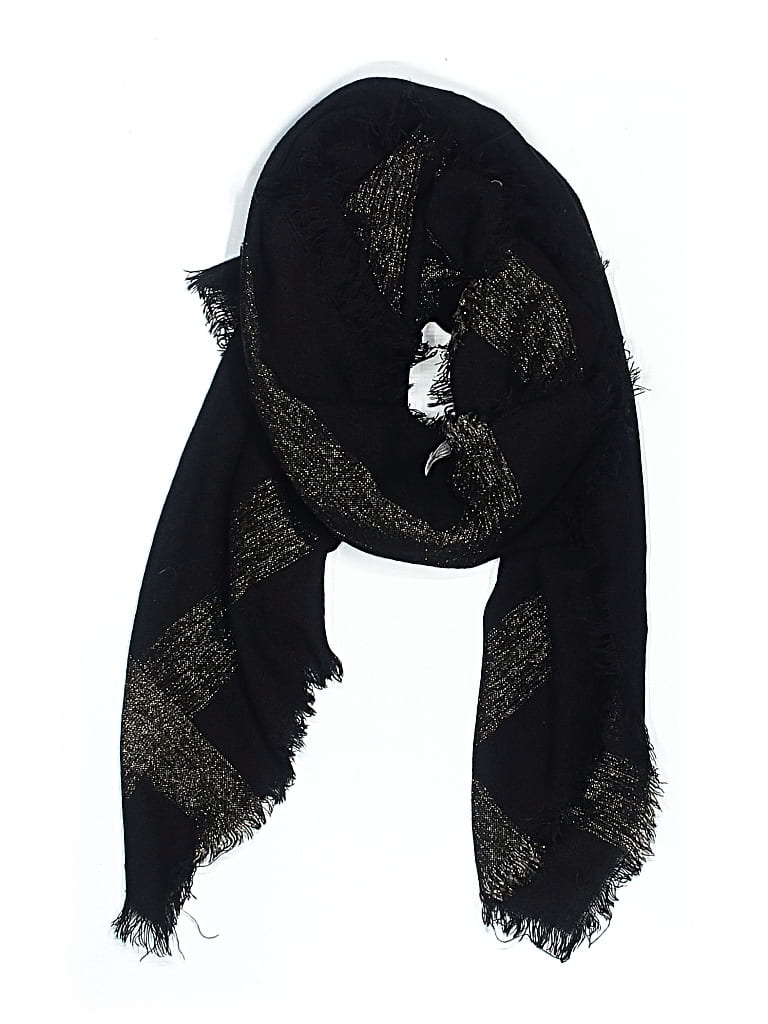Pre-owned Echo Scarf In Black