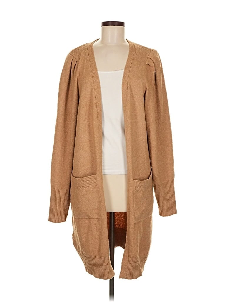 Express Cardigan Sweater In Brown