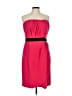 The Limited 100% Polyester Solid Red Cocktail Dress Size 12 - photo 1