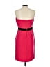 The Limited 100% Polyester Solid Red Cocktail Dress Size 12 - photo 2