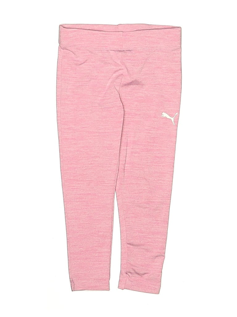 Pre-owned Puma Kids' Active Pants In Pink