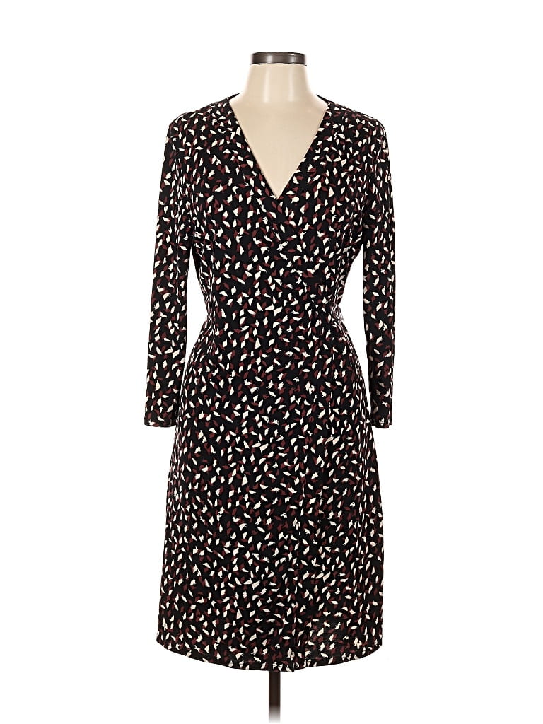 Pre-owned Mng Casual Dress In Black