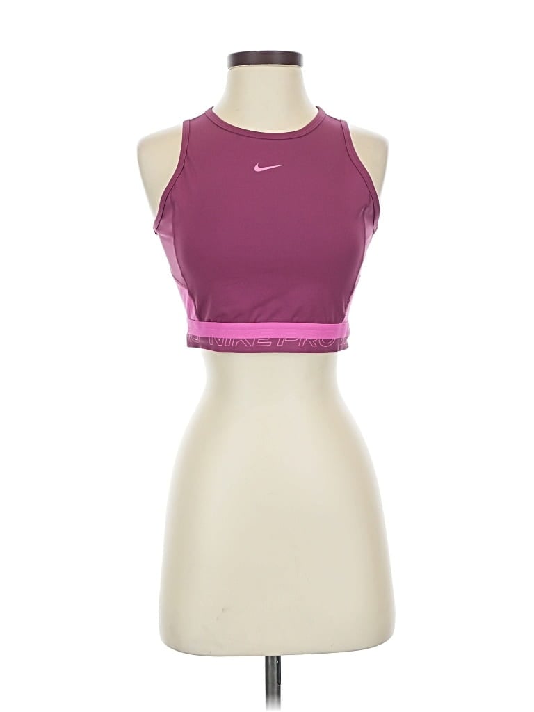 Pre-owned Nike Sports Bra In Purple