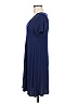 Everly Solid Blue Casual Dress Size M - photo 5