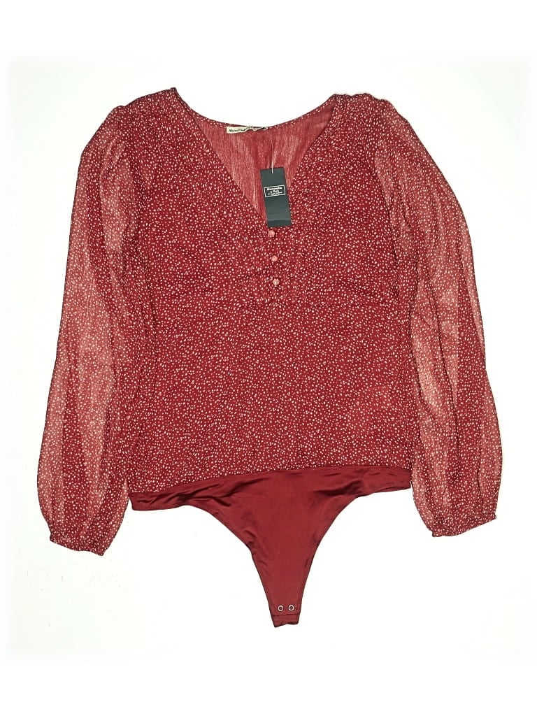 Abercrombie & Fitch Bodysuit In Animal Print