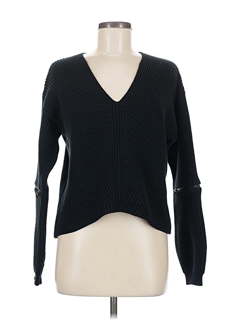 Pre-owned Armani Exchange Pullover Sweater In Black