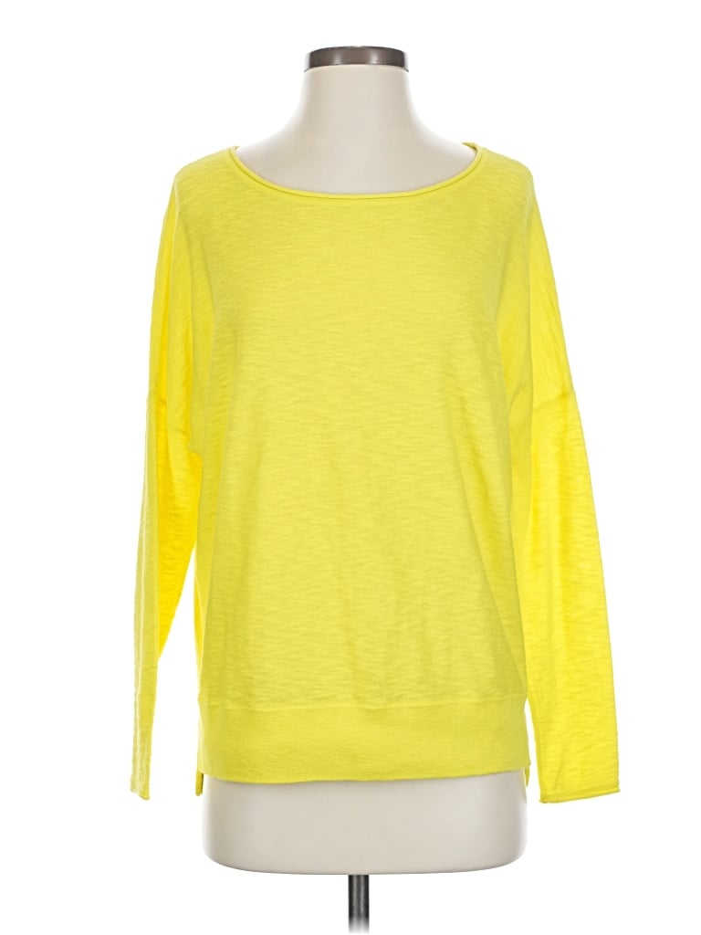 Vince Pullover Sweater In Yellow