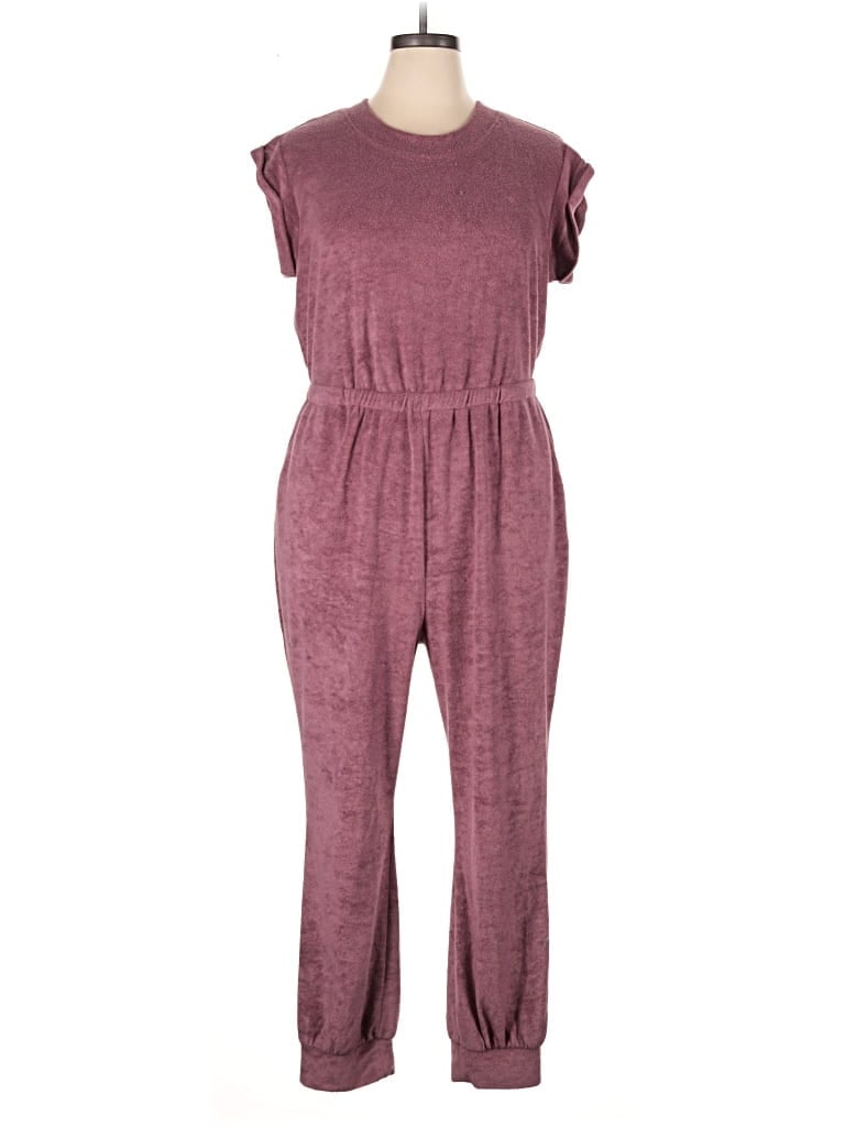 Pre-owned A Beautiful Soul Jumpsuit In Pink