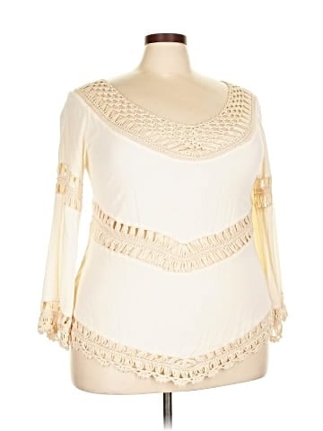 Surf Gypsy 3/4 Sleeve Blouse (view 1)