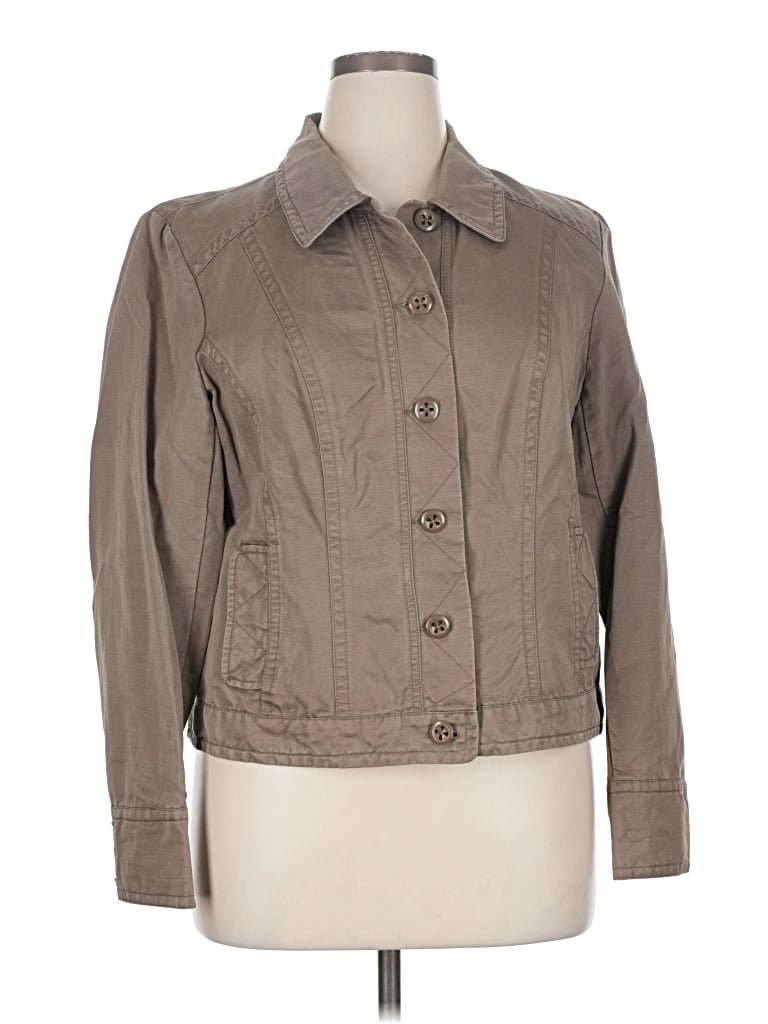 Pre-owned Tribal Jacket In Brown