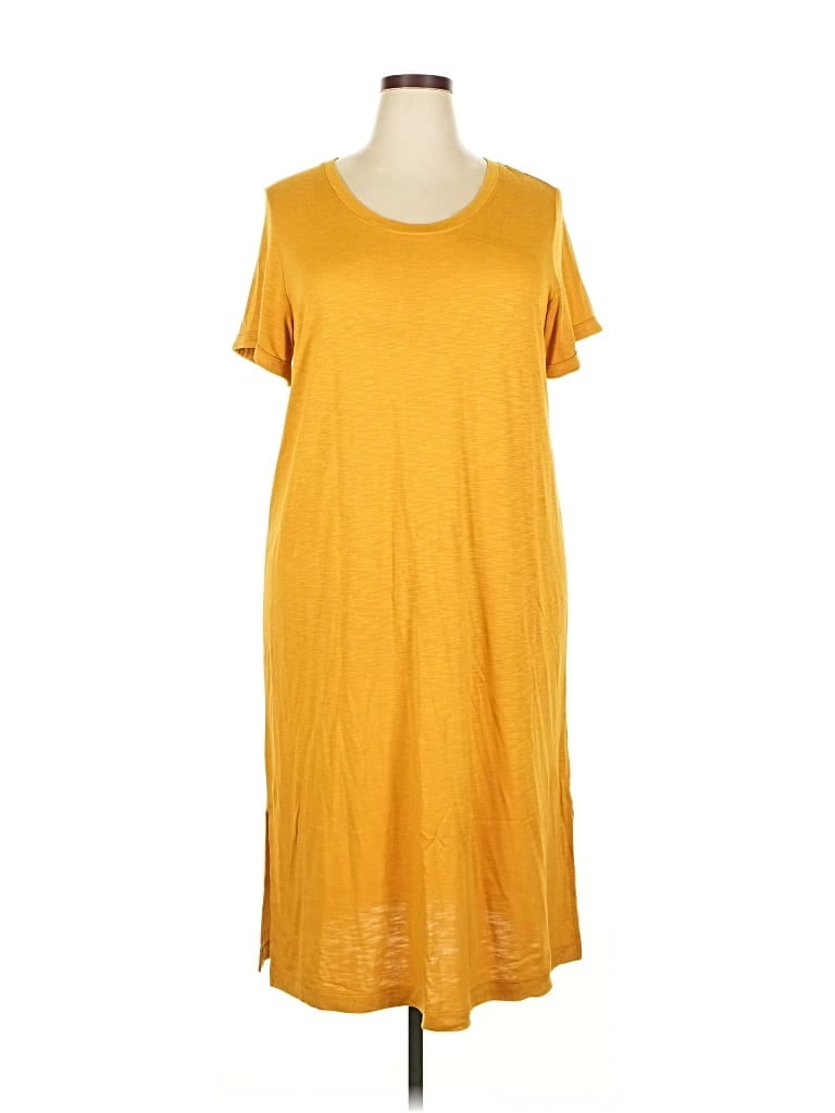 Pre-owned Jessica Simpson Casual Dress In Yellow