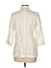 Lands' End Ivory 3/4 Sleeve Button-Down Shirt Size 10 - photo 2