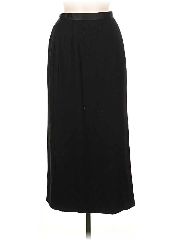 Pre-owned Unbranded Formal Skirt In Black
