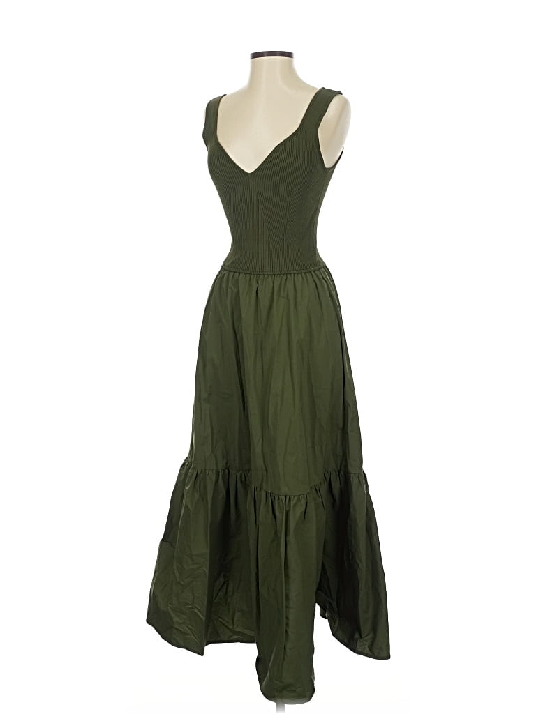 Pre-owned Elan Casual Dress In Green