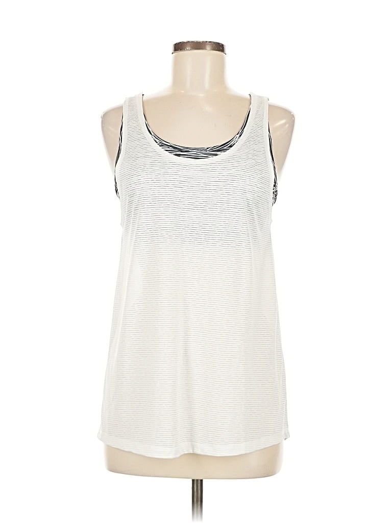Pre-owned C9 By Champion Tank Top Ivory Halter Neckline Tops In White