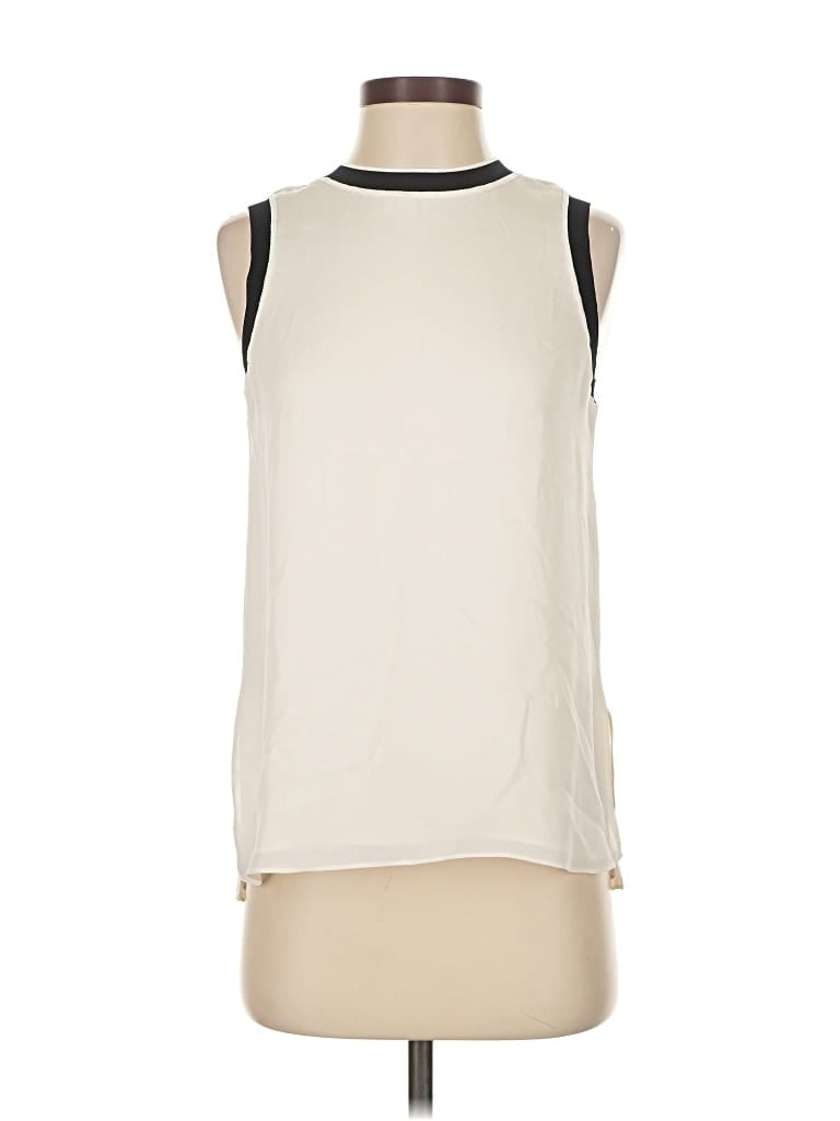 Pre-owned Rag & Bone Sleeveless Blouse In White