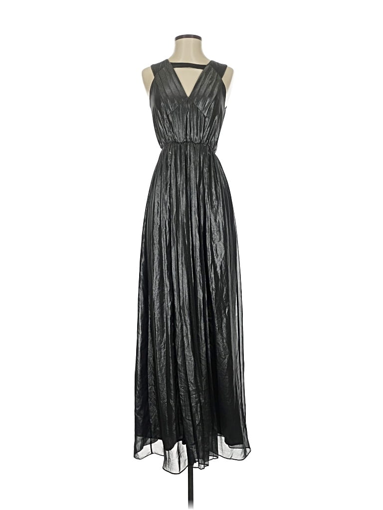 Pre-owned Bcbgeneration Cocktail Dress In Silver