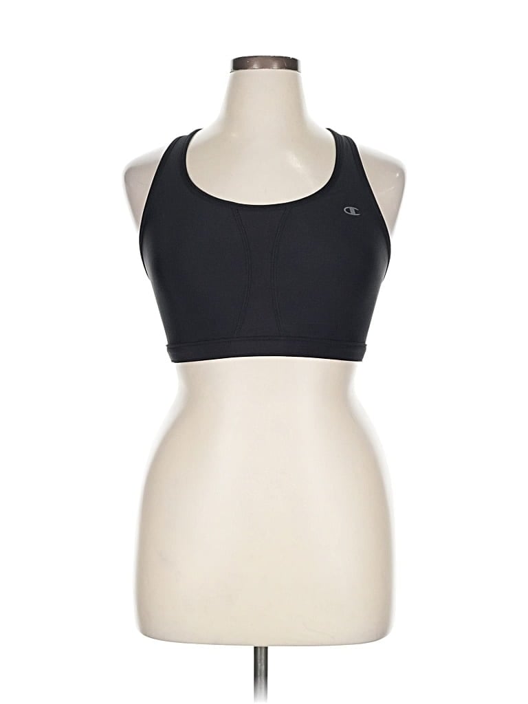 Pre-owned Champion Sports Bra In Black