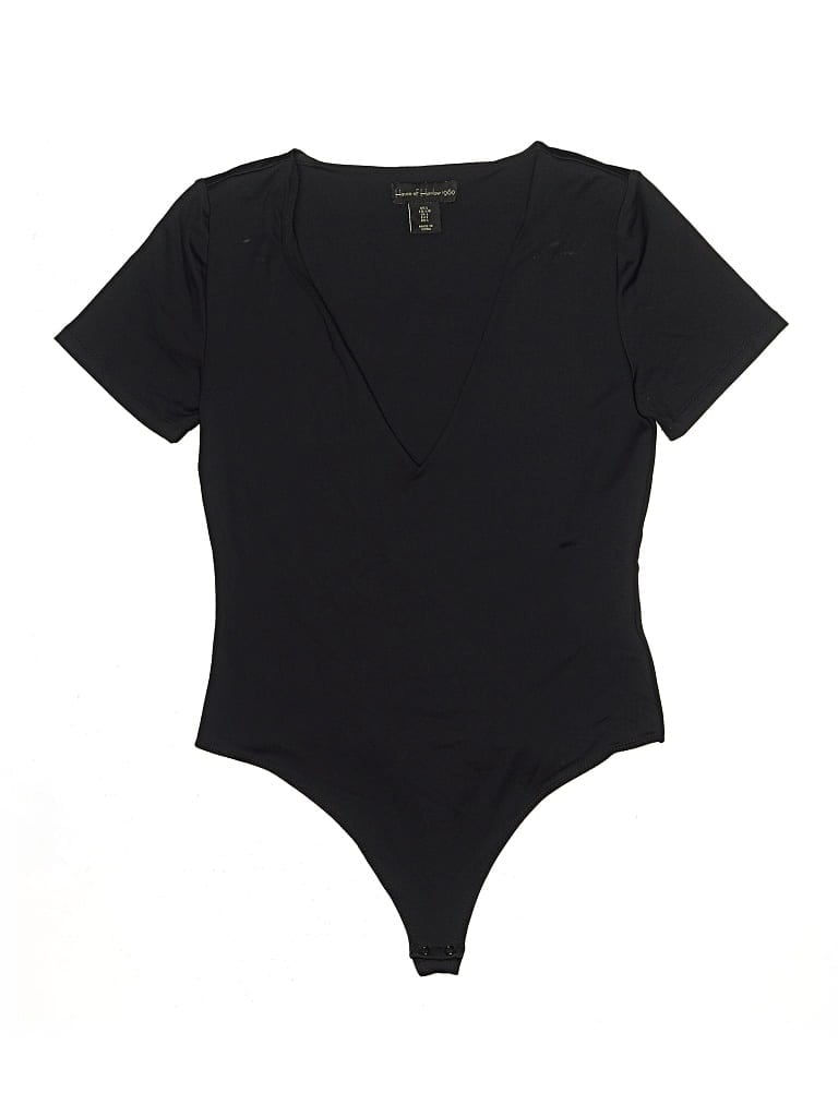 Pre-owned House Of Harlow 1960 Bodysuit In Black