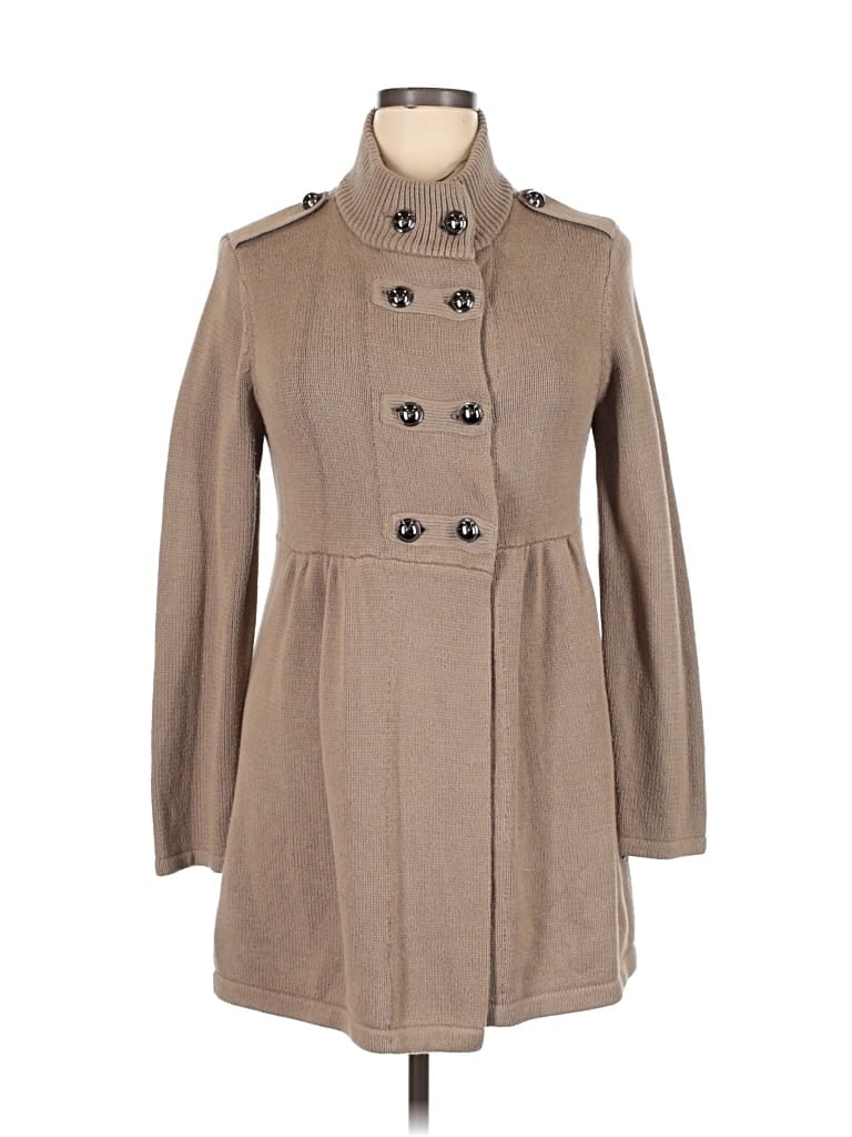 Pre-owned Style & Co Cardigan Sweater In Brown