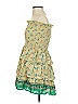 Assorted Brands 100% Viscose Paisley Green Cocktail Dress Size S - photo 5