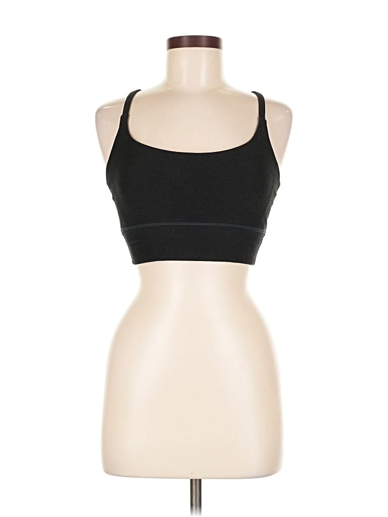 Pre-owned Vuori Sports Bra In Black