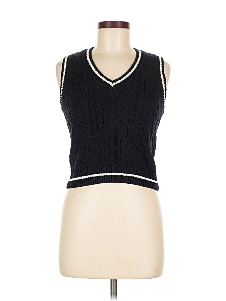 Pre-owned John Galt Sweater Vest In Blue