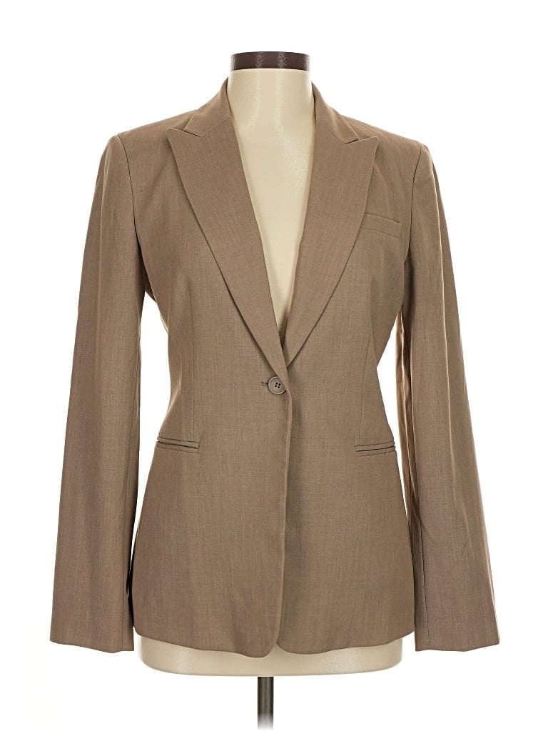 Pre-owned Calvin Klein Blazer Jacket In Brown