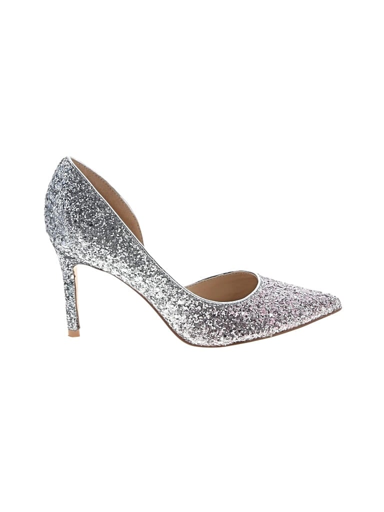 Pre-owned Marc Fisher Heels In Silver