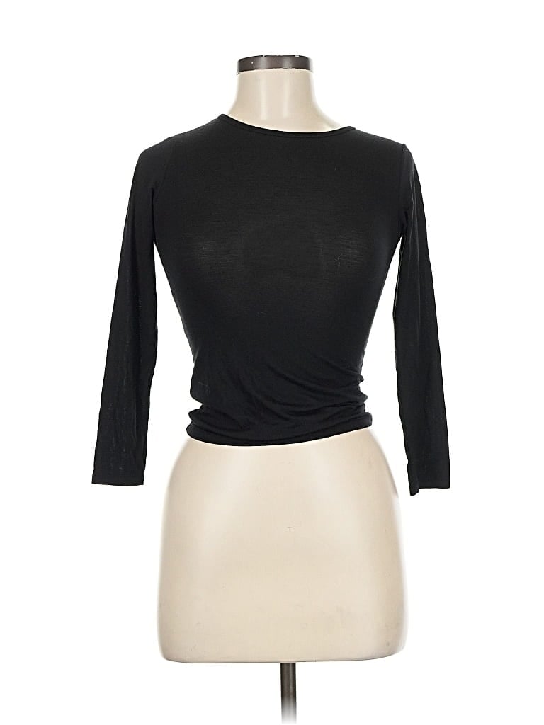 Pre-owned 32 Degrees 3/4 Sleeve T-shirt In Black