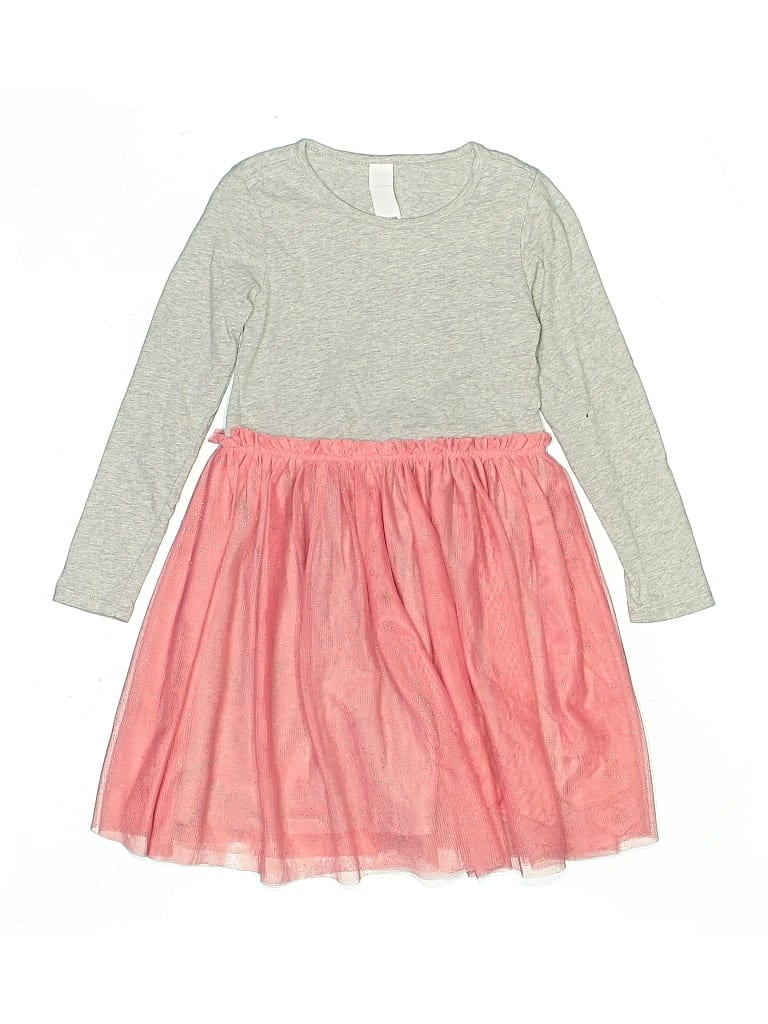 Pre-owned Harper Canyon Kids' Dress In Gray