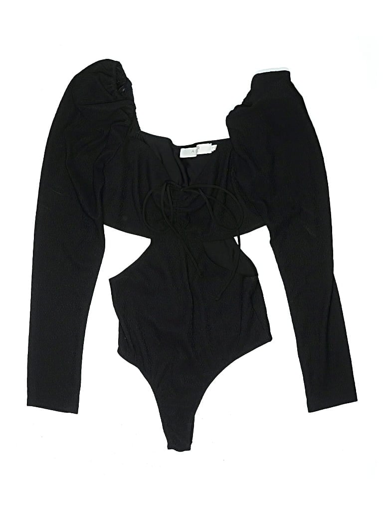 Pre-owned Astr Bodysuit In Black