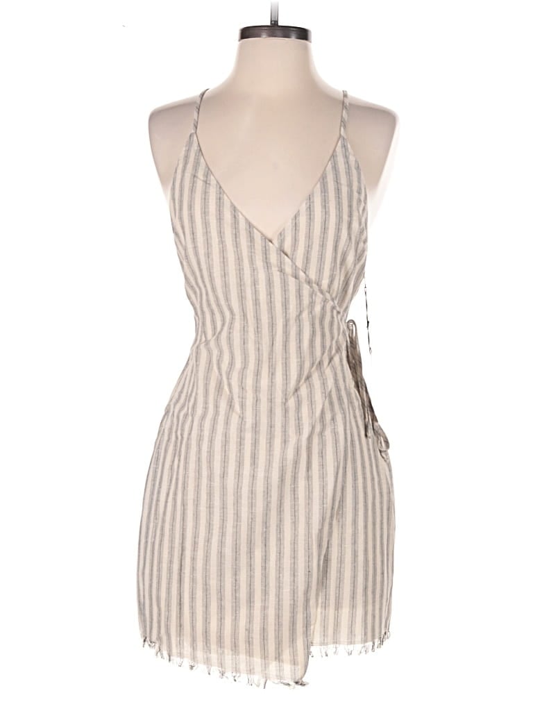 Pre-owned Cotton Candy La Romper In Gray