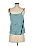 Veda 100% Silk Teal Sleeveless Silk Top Size P (petite) - photo 2