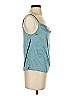 Veda 100% Silk Teal Sleeveless Silk Top Size P (petite) - photo 4