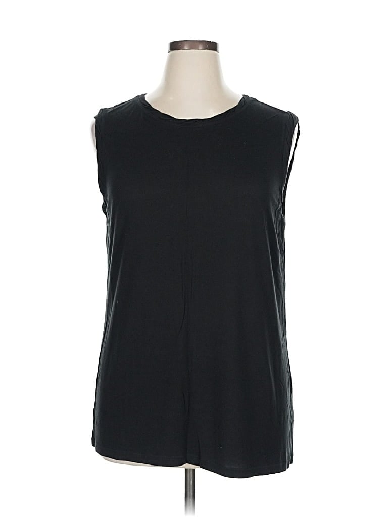 Pre-owned Cabi Sleeveless T-shirt In Black