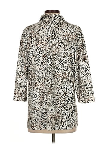 Leggiadro 3/4 Sleeve Button-Down Shirt (view 2)