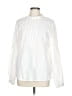 Assorted Brands 100% Cotton White Long Sleeve Blouse Size L - photo 1