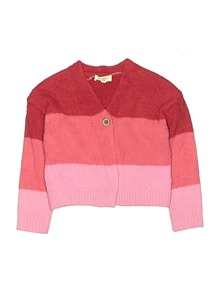Pre-owned Jessica Simpson Kids' Cardigan Sweater In Pink