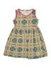 KPea Print Teal Orange Dress Size 5T - photo 1