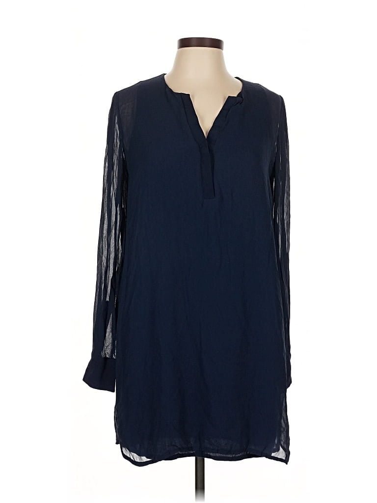 Pre-owned Vince Casual Dress In Blue