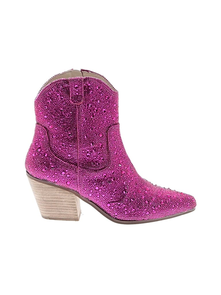 Pre-owned Matisse Ankle Boots In Pink