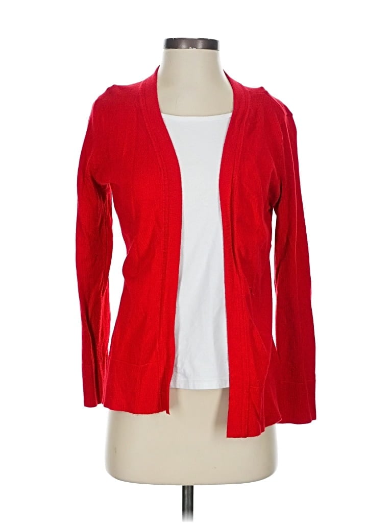 Pre-owned Unbranded Cardigan Sweater In Red