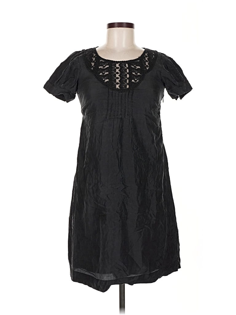 Pre-owned Warehouse Casual Dress In Black