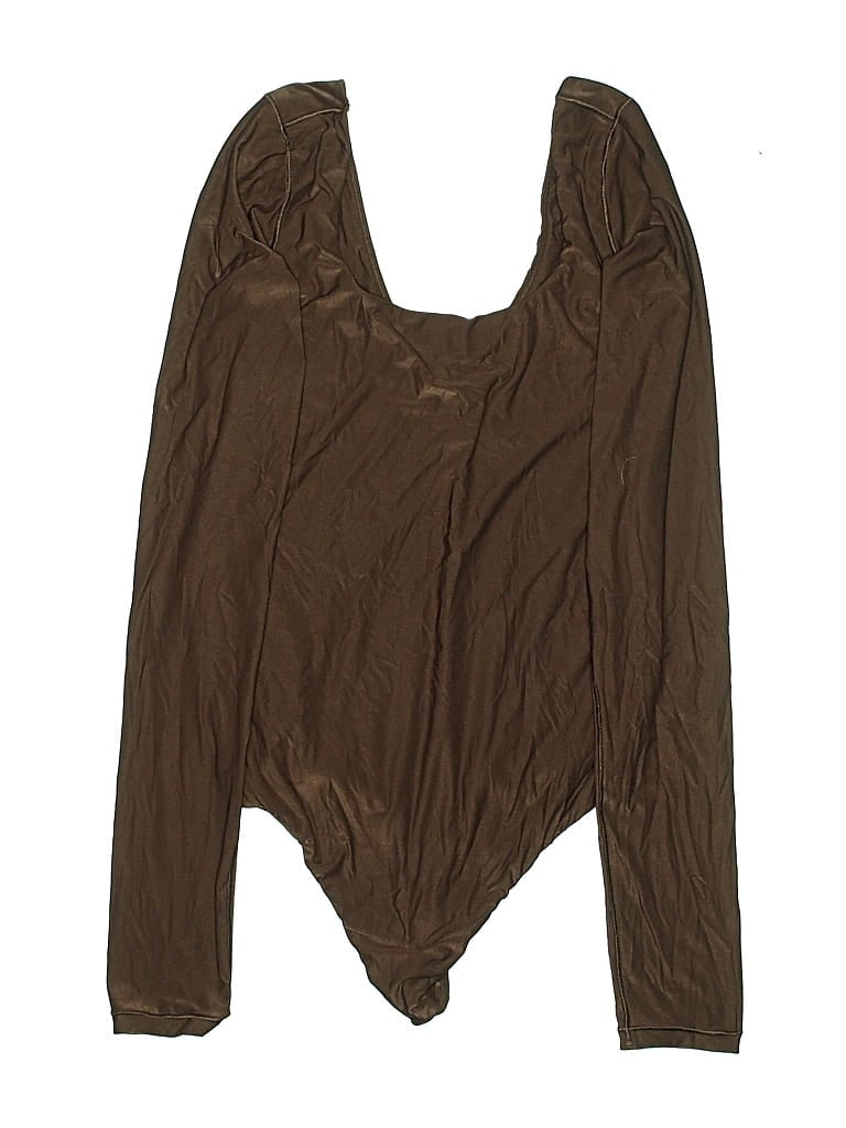 Pre-owned Aerie Bodysuit In Brown