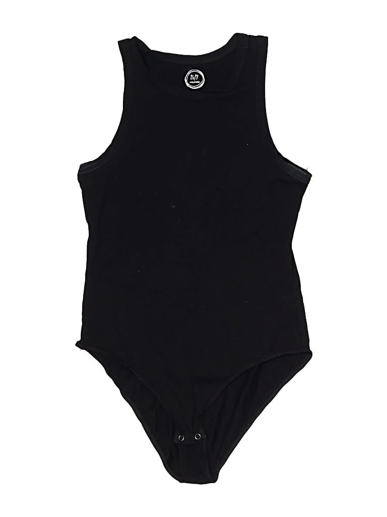 Pre-owned 24/7 Maurices Bodysuit In Black