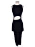 White Fox 100% Polyester Black Cocktail Dress Size XS - photo 1