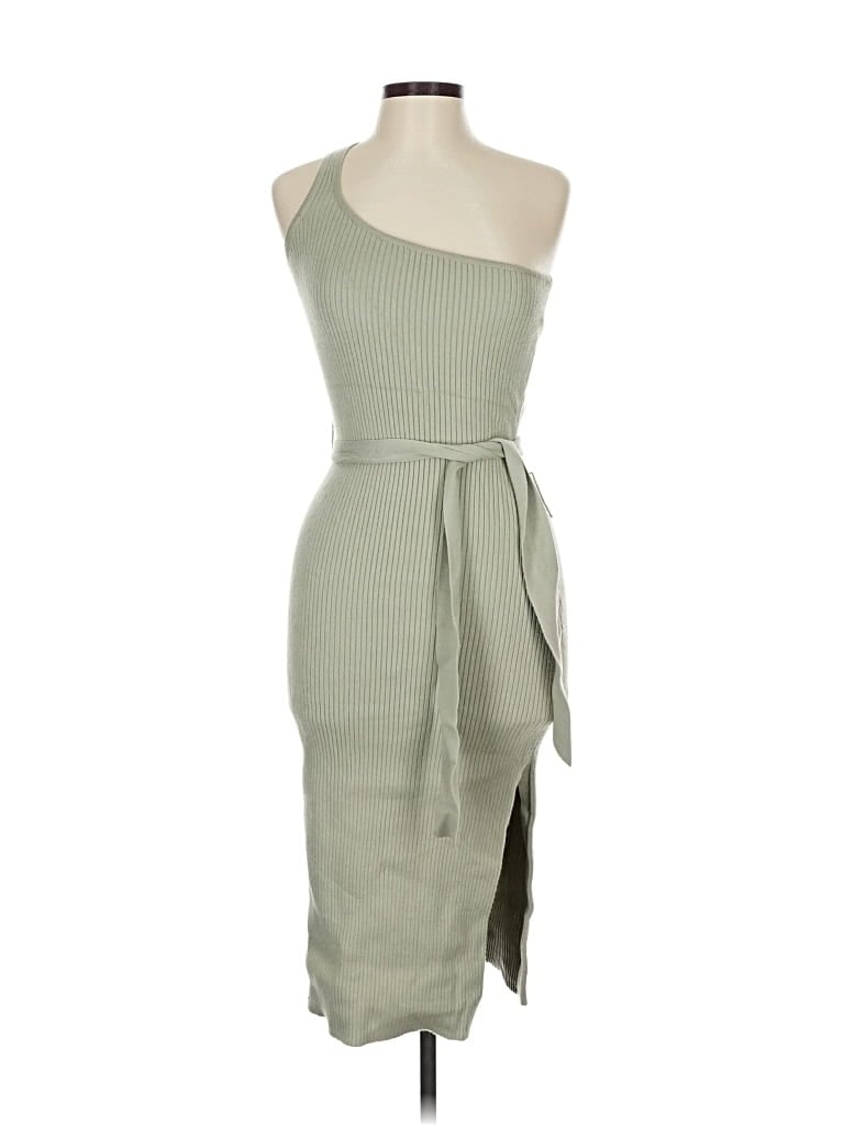 JUST FAB Pre-owned Cocktail Dress In Gray